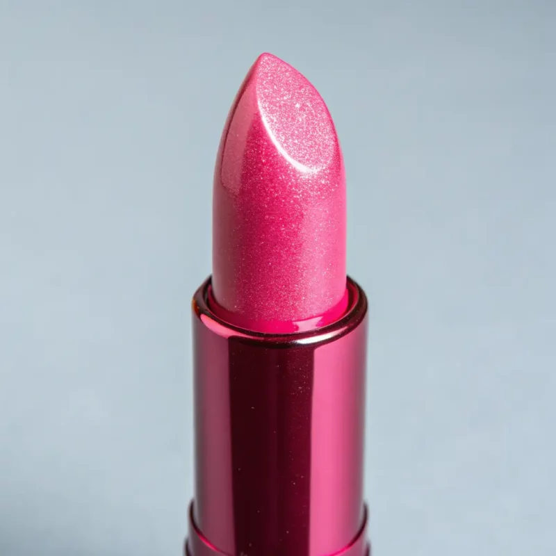 Glossy Pink Lipstick